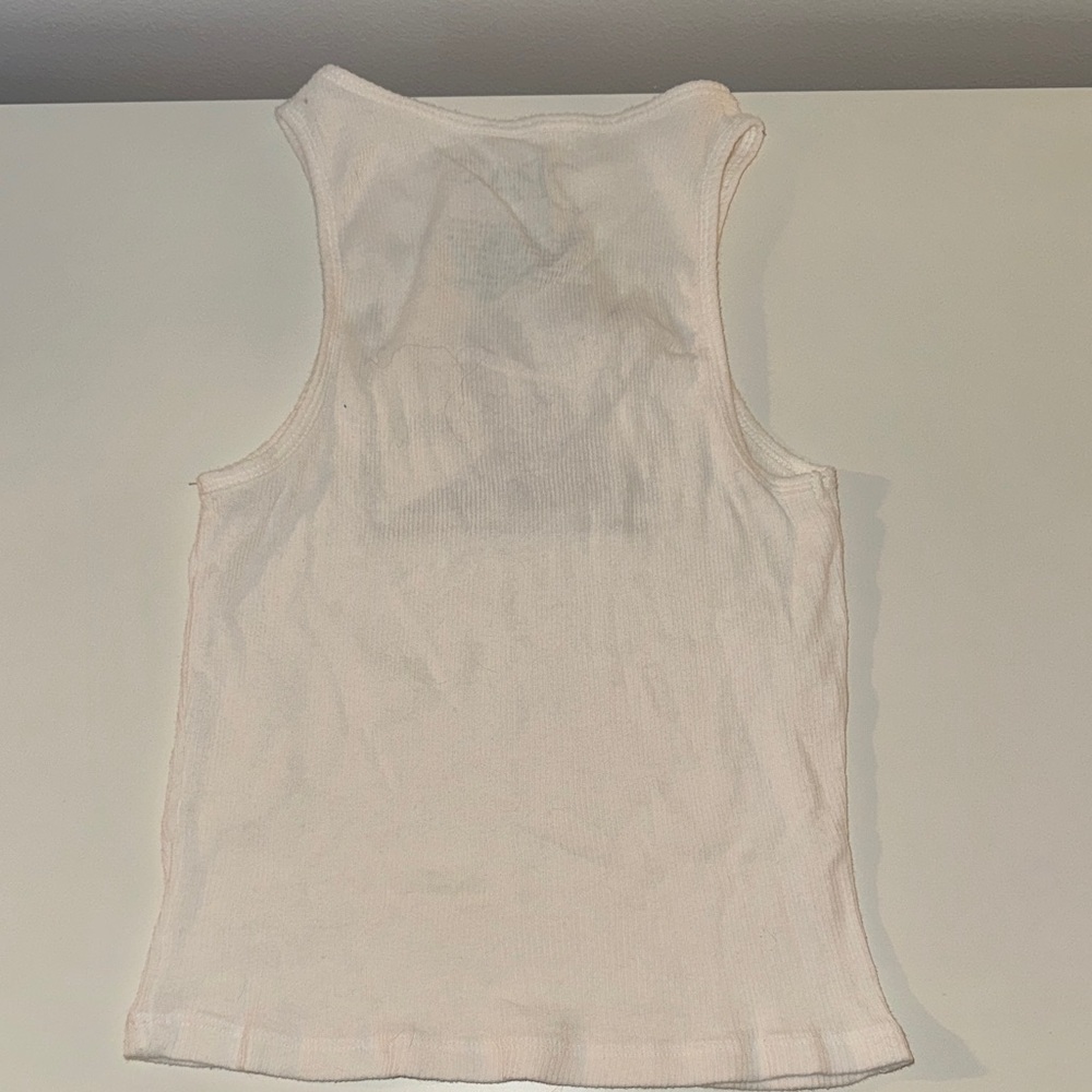 2Pac Graphic White Tank Top - Picture 3 of 3